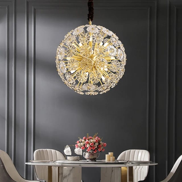 Ball chandelier