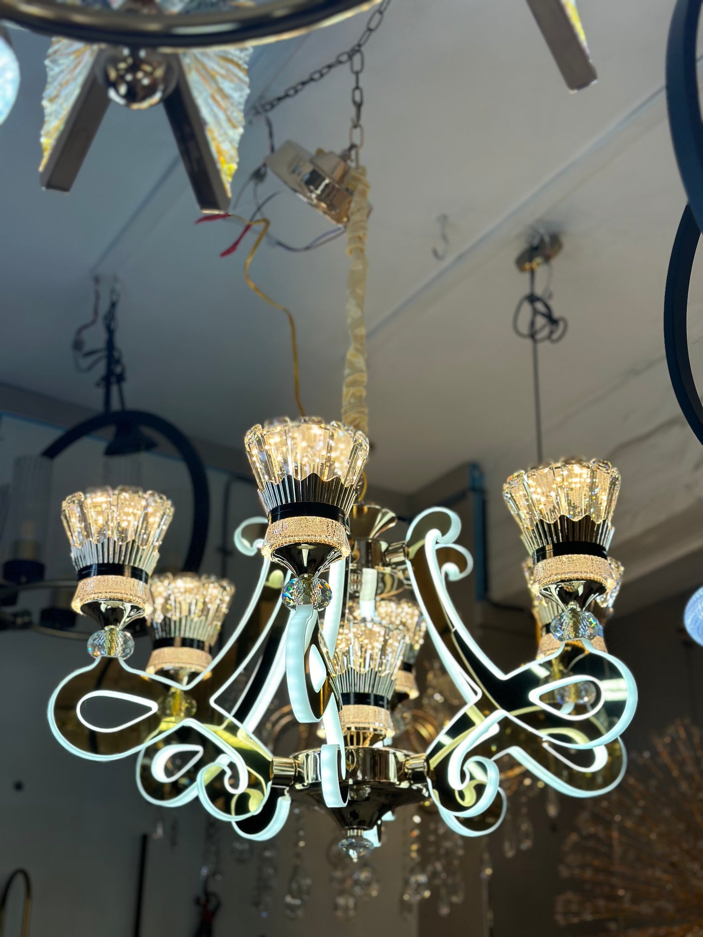 Modern SS Led Chandelier