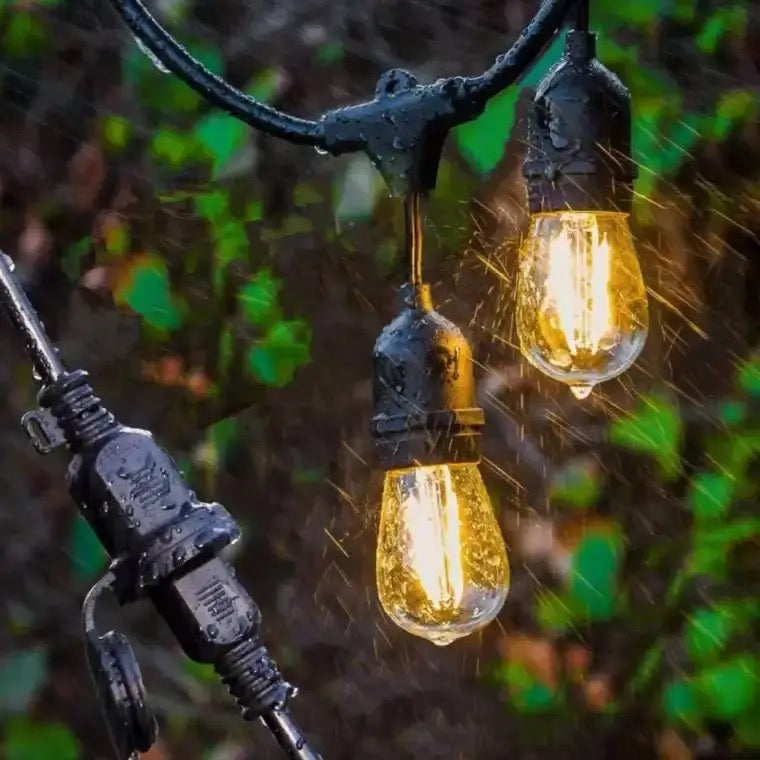 Waterproof LumiGlow Outdoor String Lights