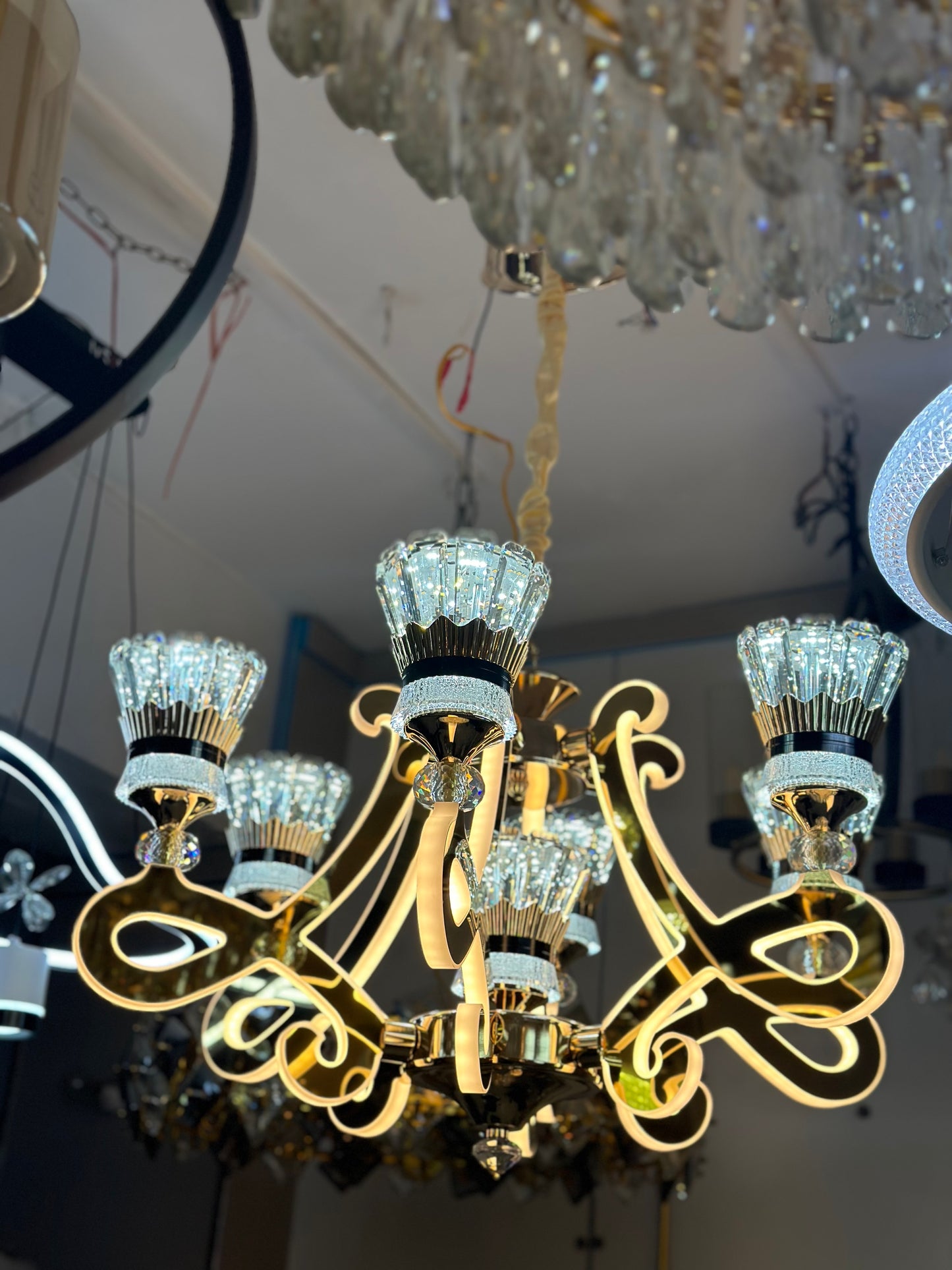 Modern SS Led Chandelier