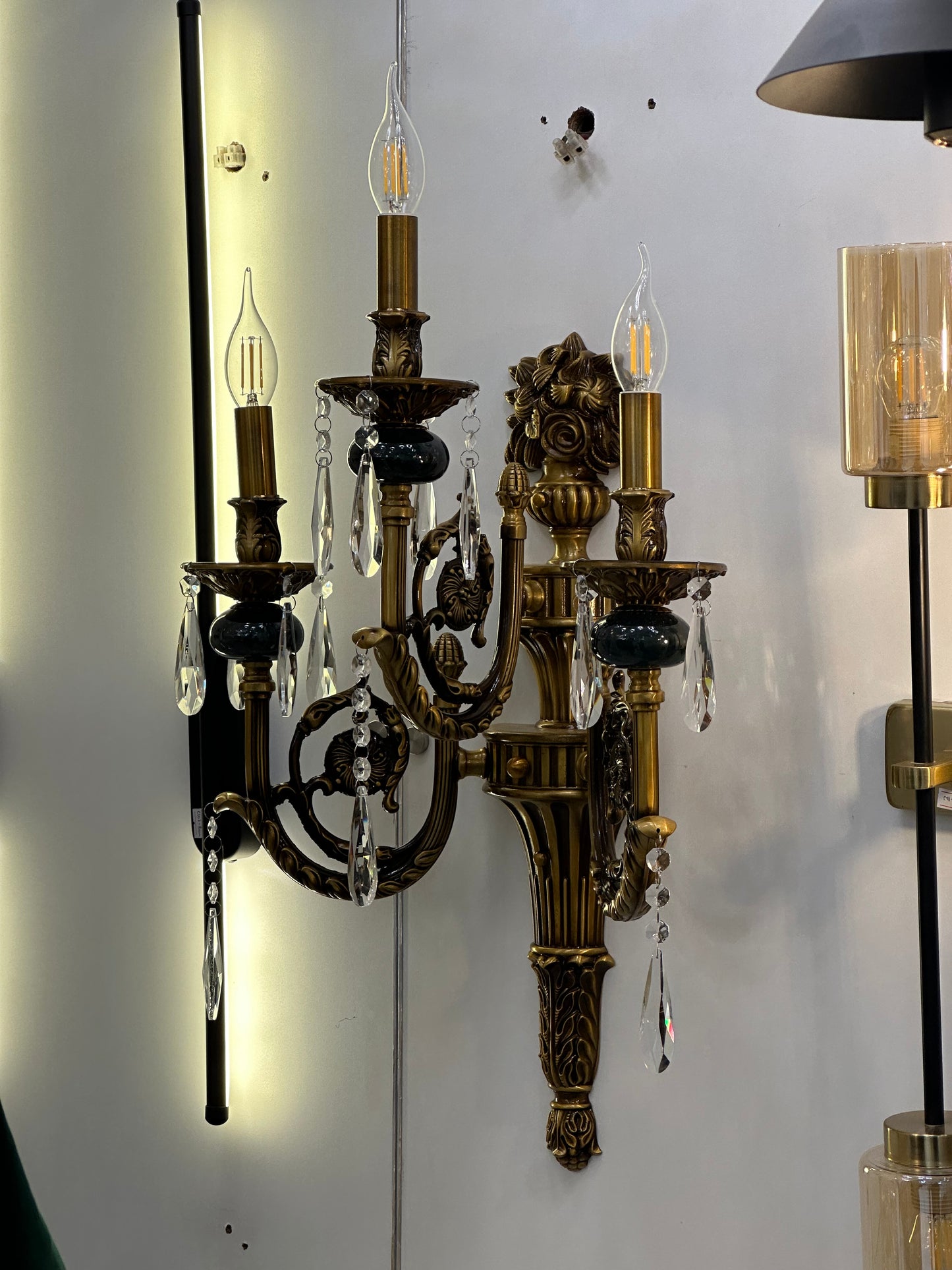 Antique Candle Wall Lights