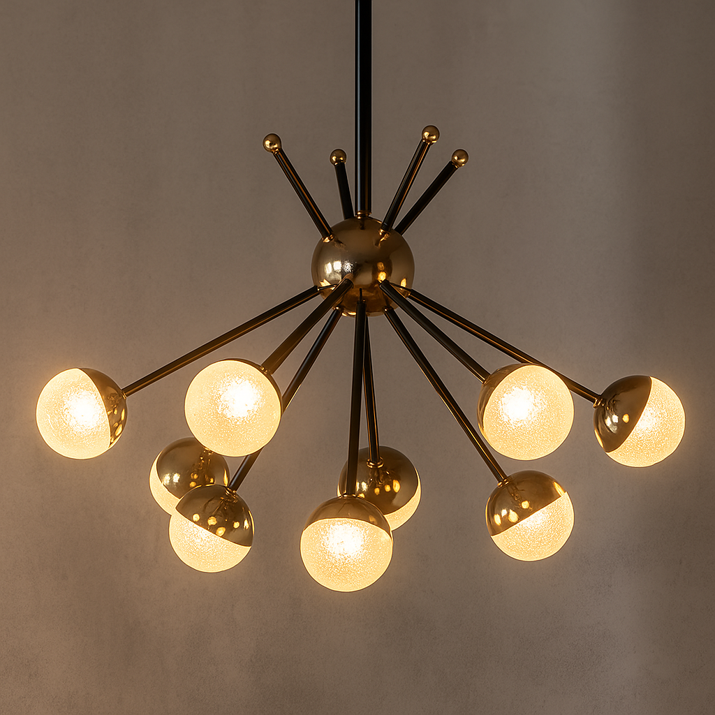 Orbit Burst Chandelier