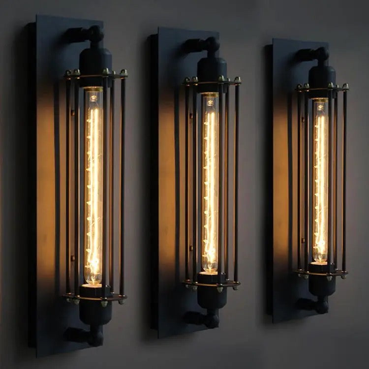 Vintage Antique Wall Lamp E-27 Holder