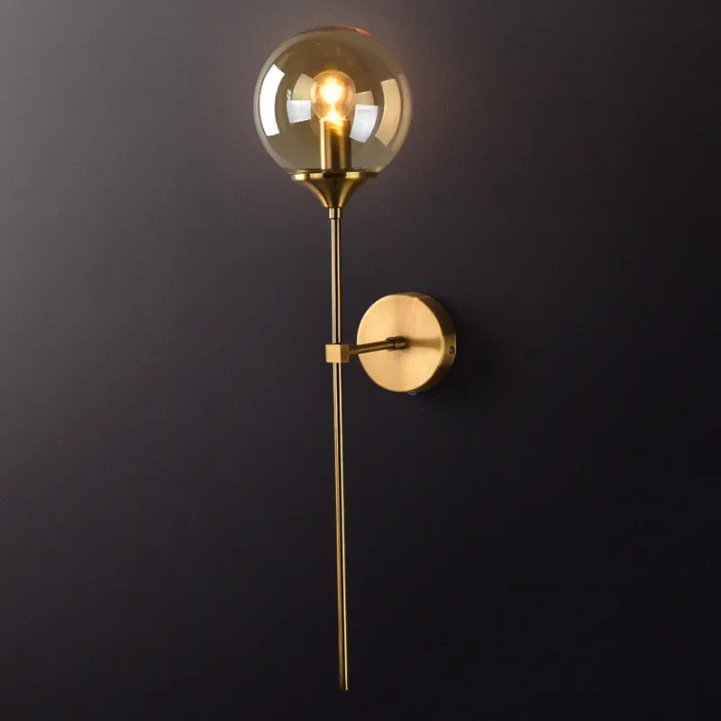 Modern Globe Wall Light