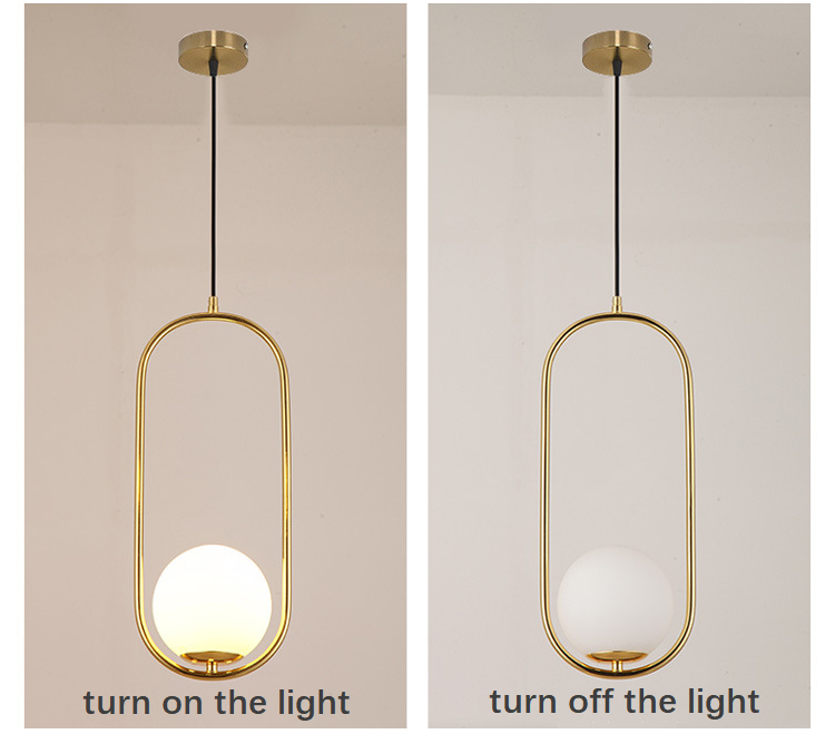 Oval hanging