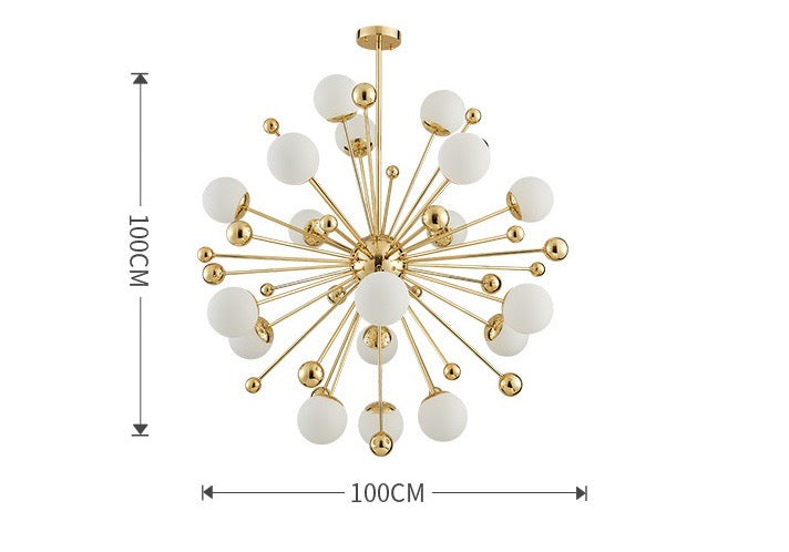 18 heads Globe Chandelier