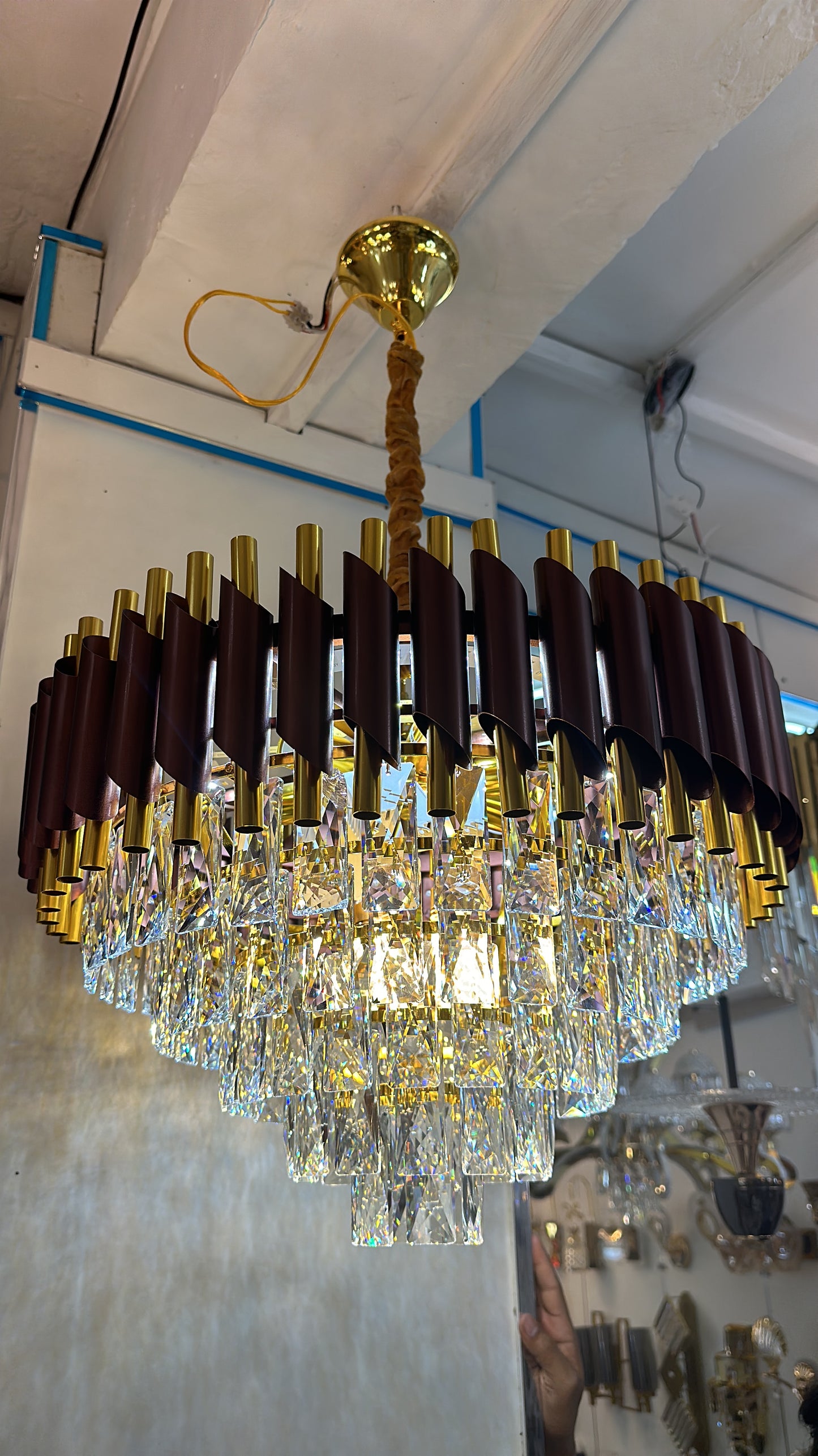 Nordic Modern K9 Crystal Chandelier