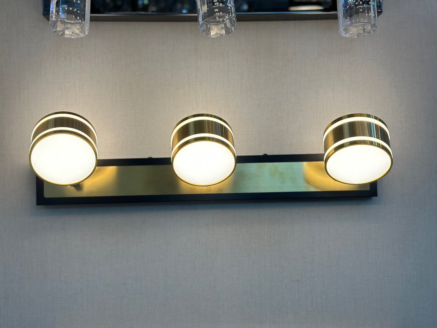 Golden Antique Vanity Light