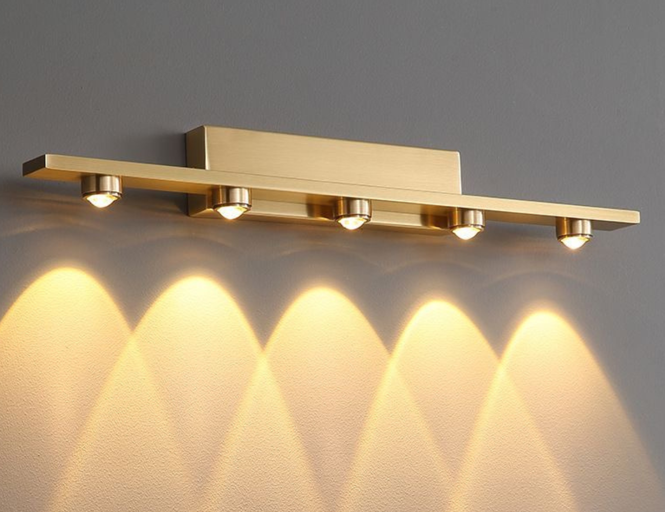 5 heads Vanity Light