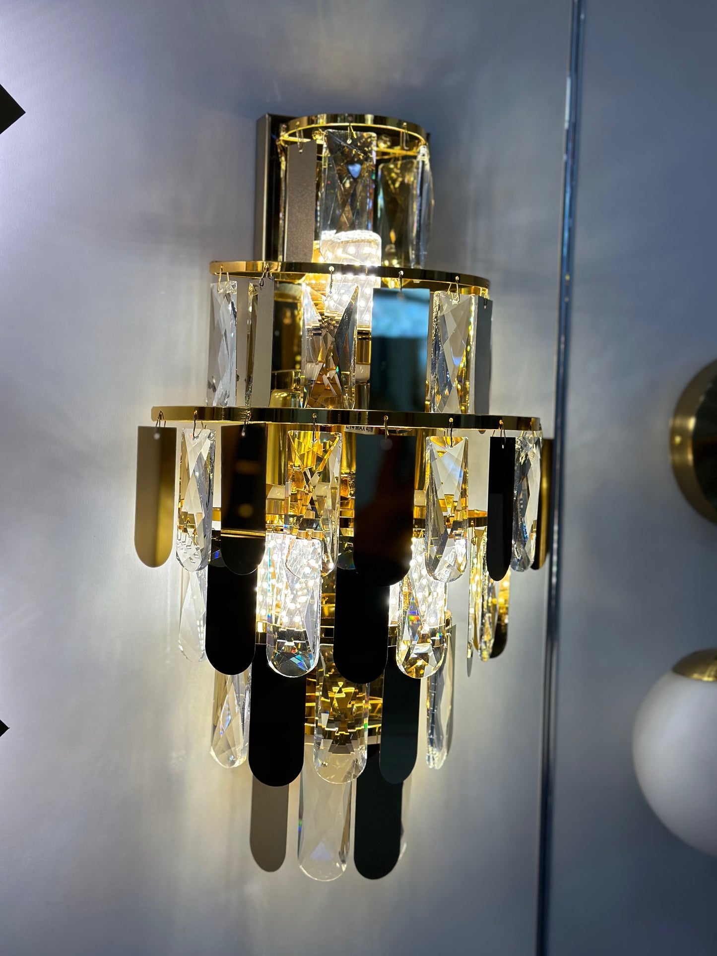 Crystal Wall Light