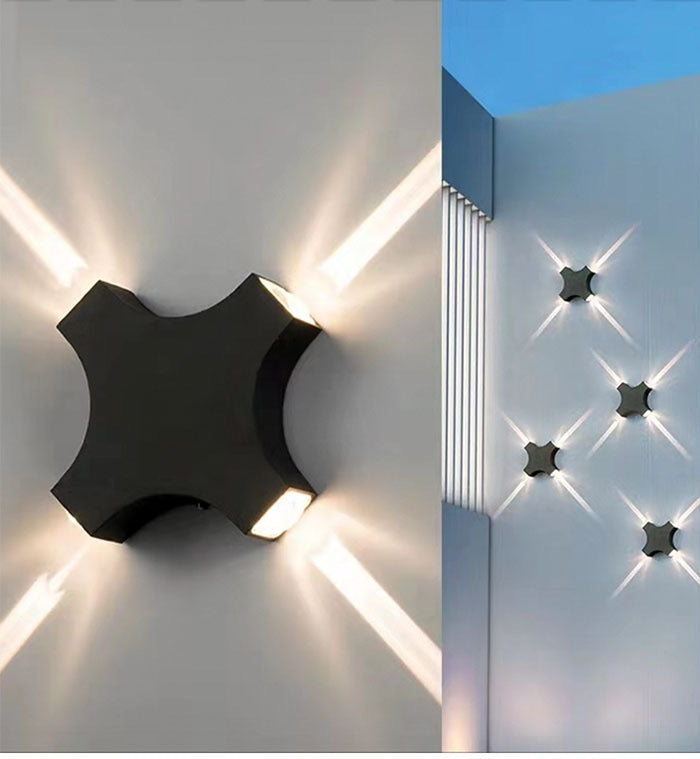 Cross outdoor and indoor waterproof light