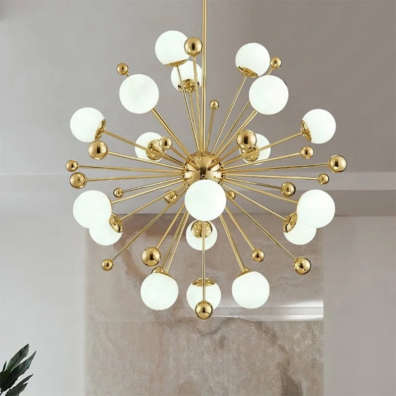 18 heads  Globe  Chandelier