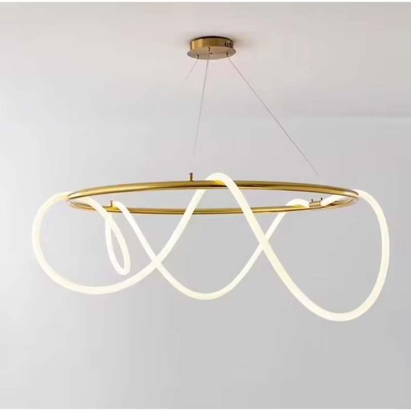 Nordic Line Note Round Chandelier
