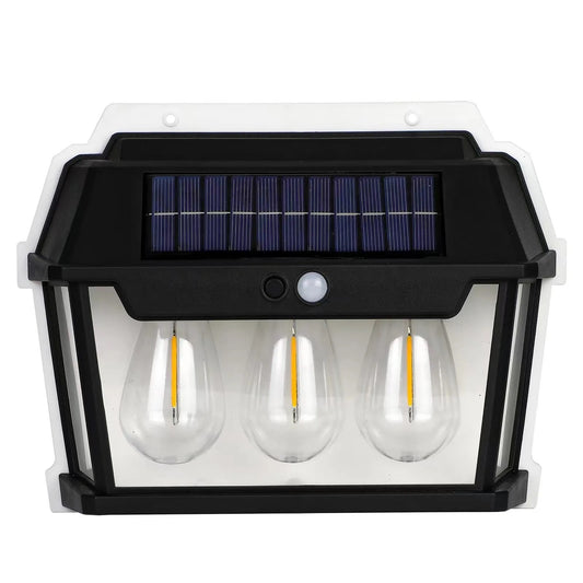3 Bulbs Light with Solar Waterproof Garden Decorative Light
Rechargeable High Power Street Lamp
