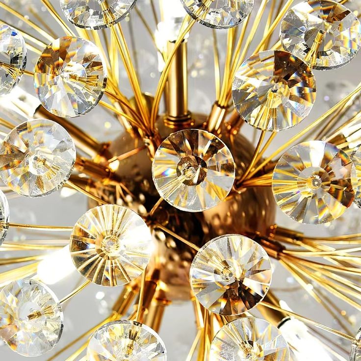 Crystal Ball Chandelier