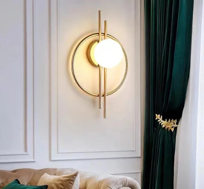 Modern Globe Wall Light