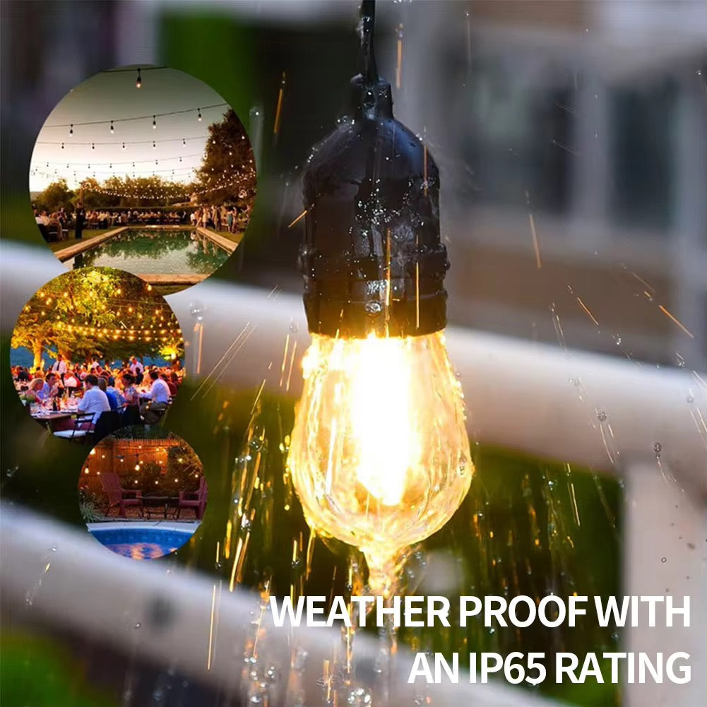 Waterproof LumiGlow Outdoor String Lights