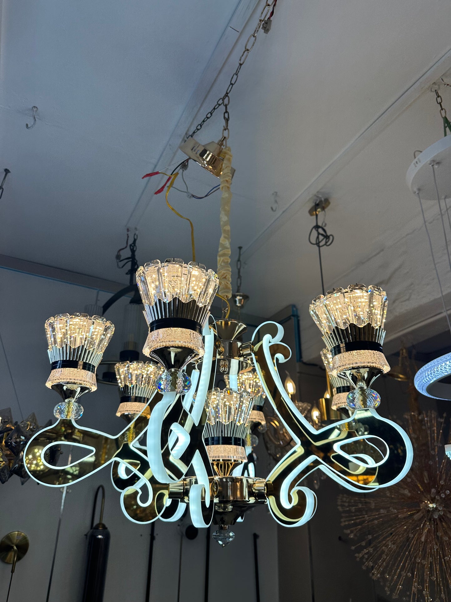 Modern SS Led Chandelier