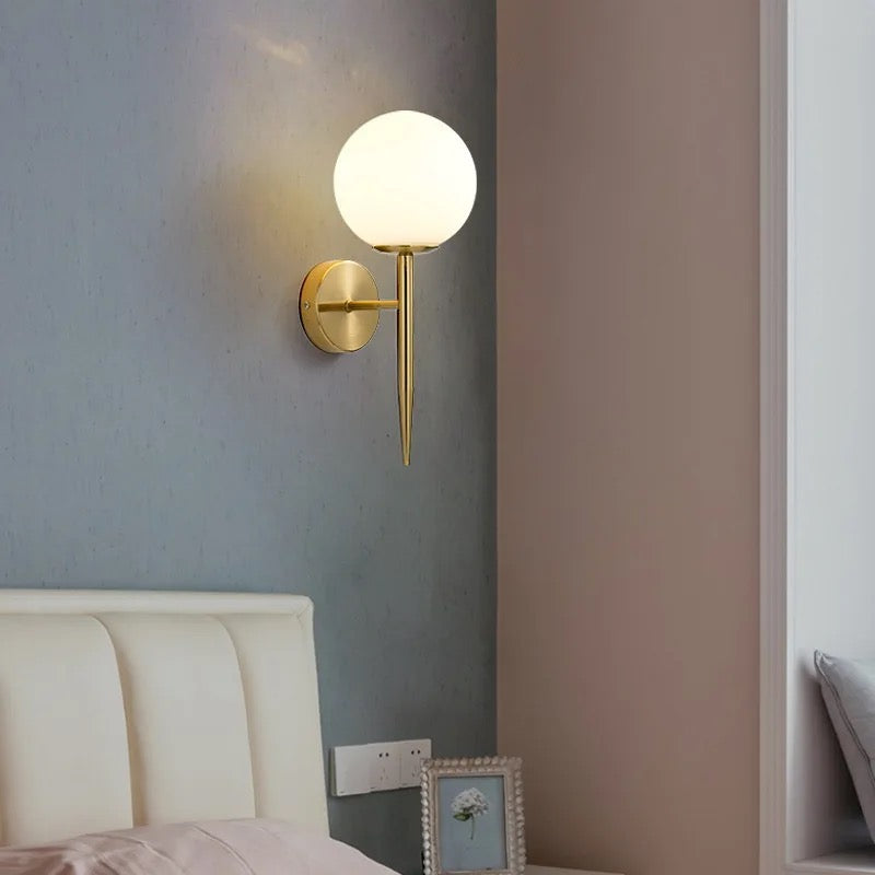 Nordic Globe Wall Light