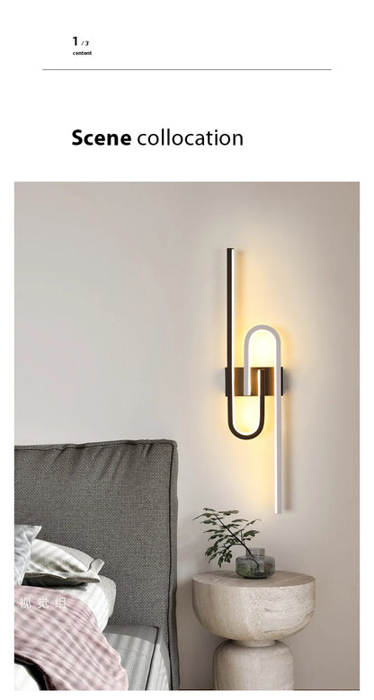 Modern Creative Line Wall Lamp