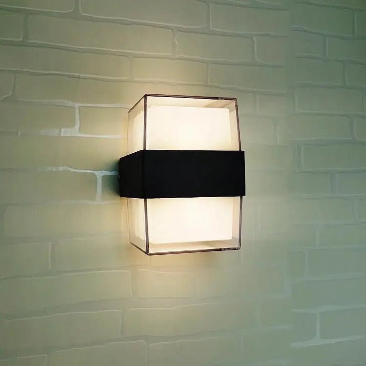 Square outdoor cylinder Light