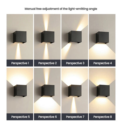 Shutter box adjustable Light