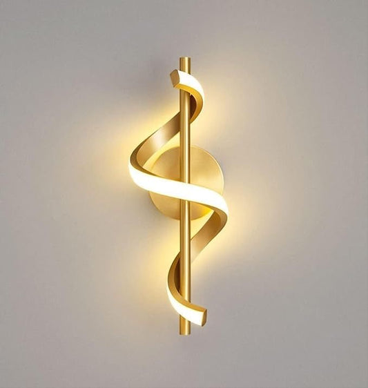 Modern Spiral Wall Light