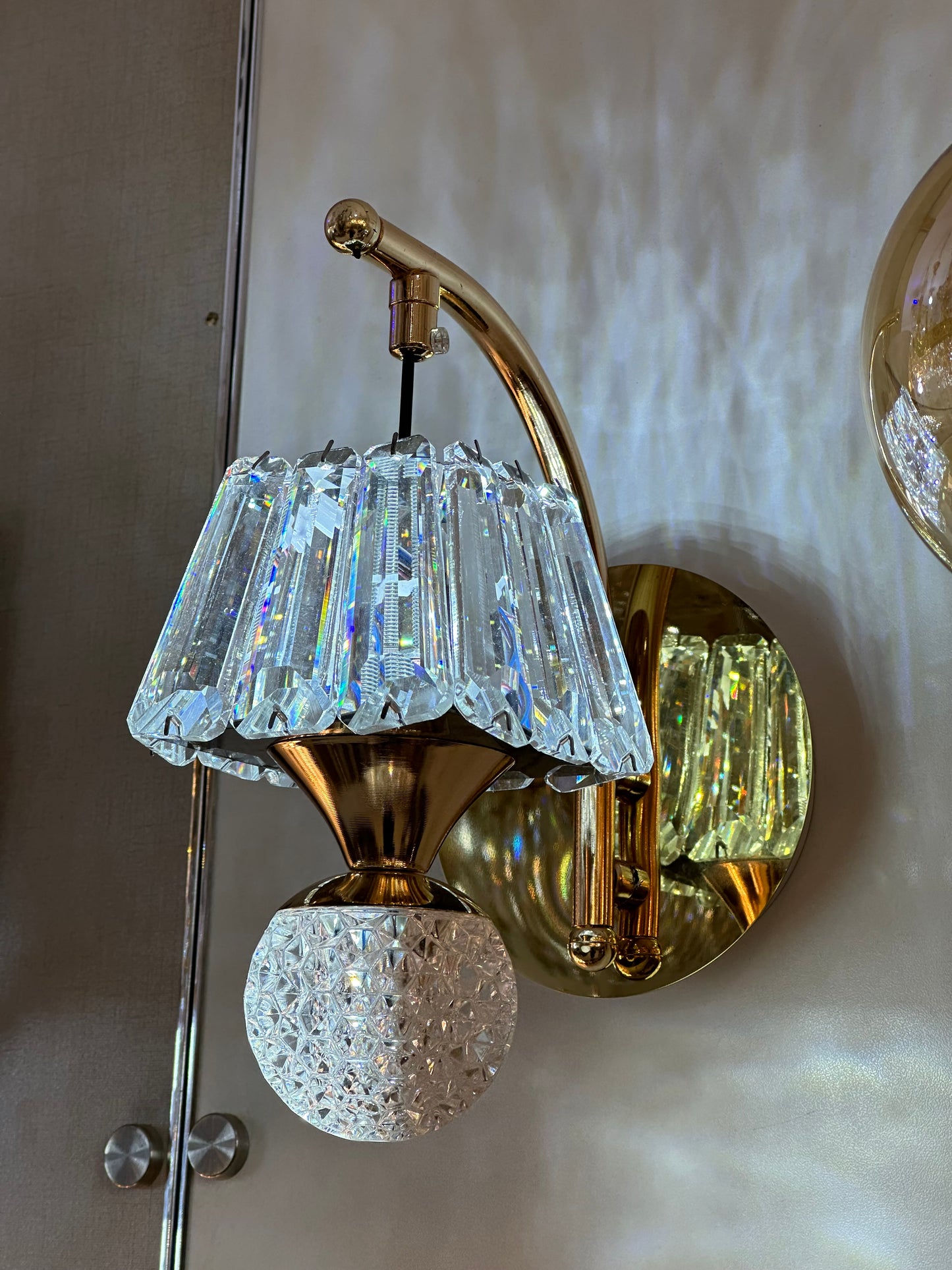 Crystal Wall Light