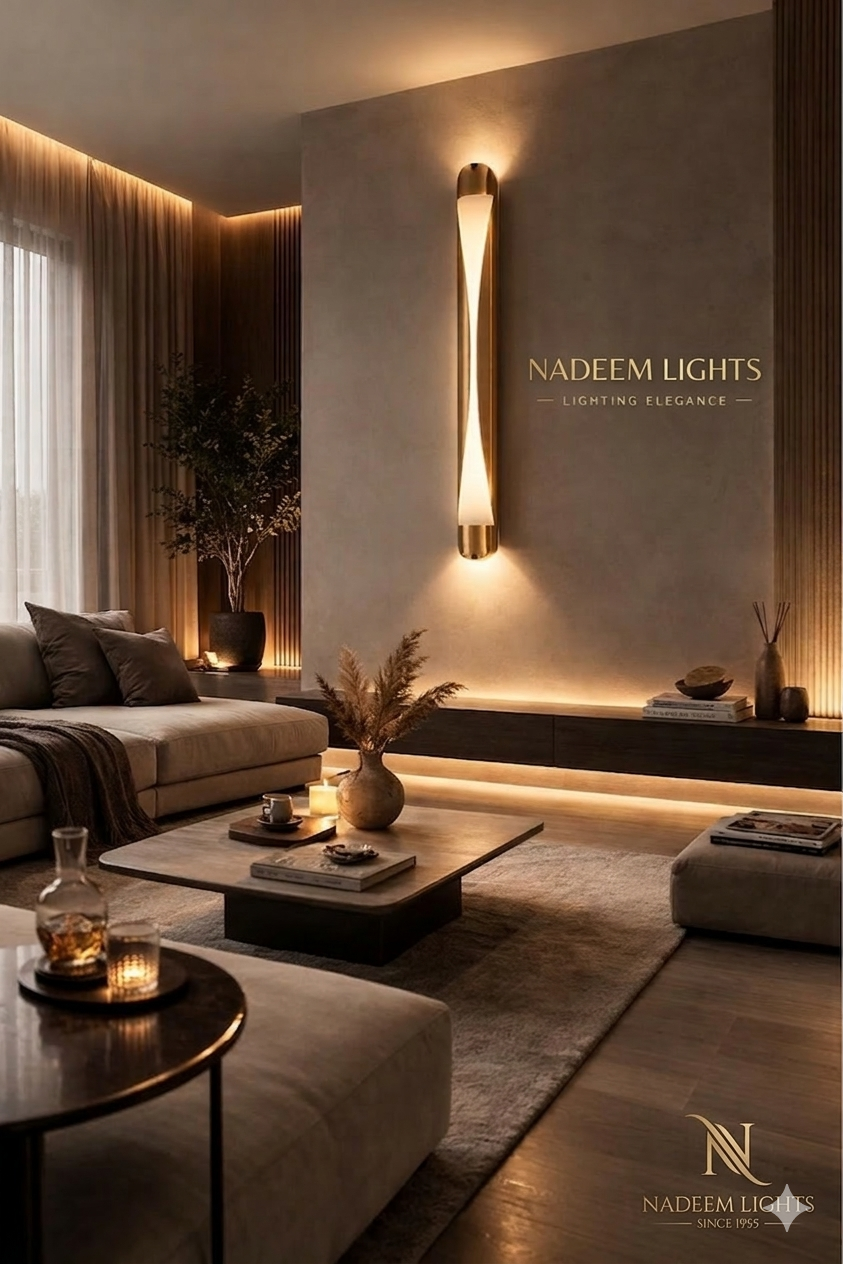 Stiletto Gold Sconce