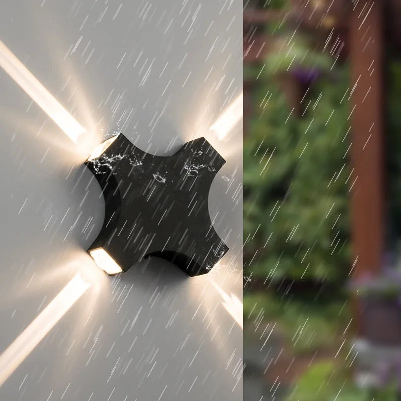 Cross outdoor and indoor waterproof light