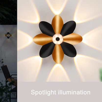 LED Indoor Background Wall Lamp Lotus Shaped Lighting