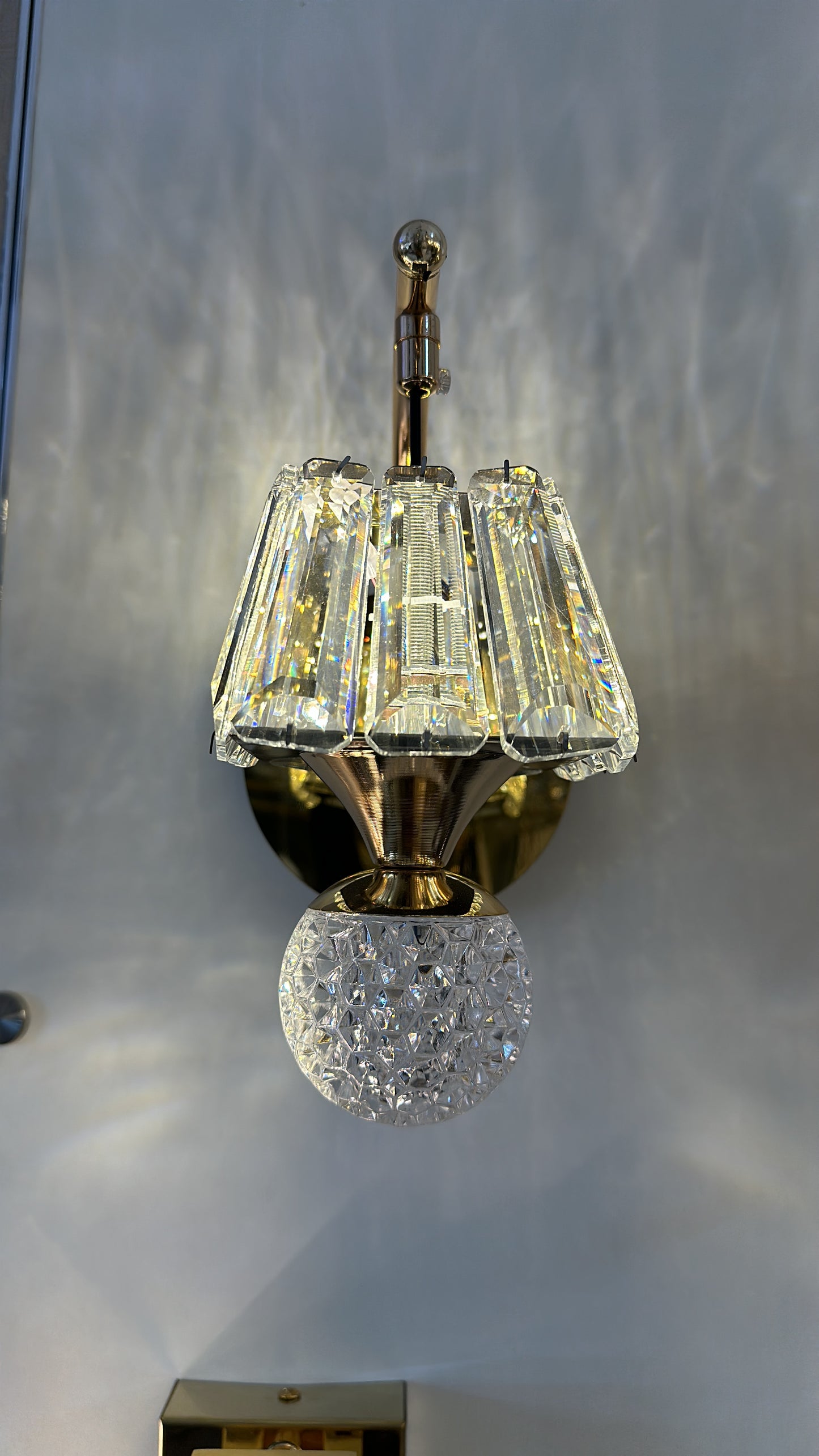 Crystal Wall Light