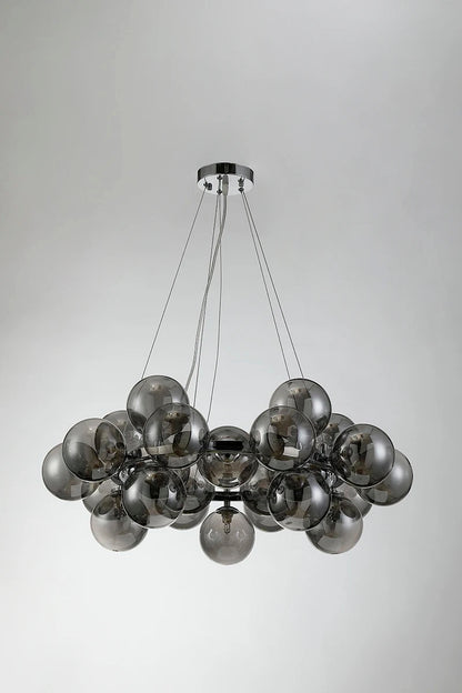 Smoke Glass Chandelier