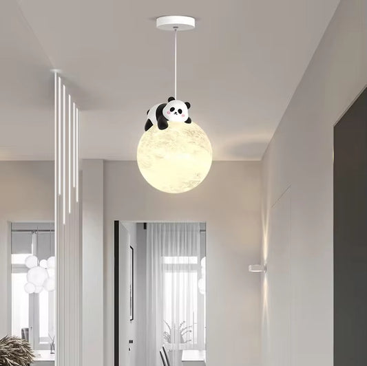 Panda hanging