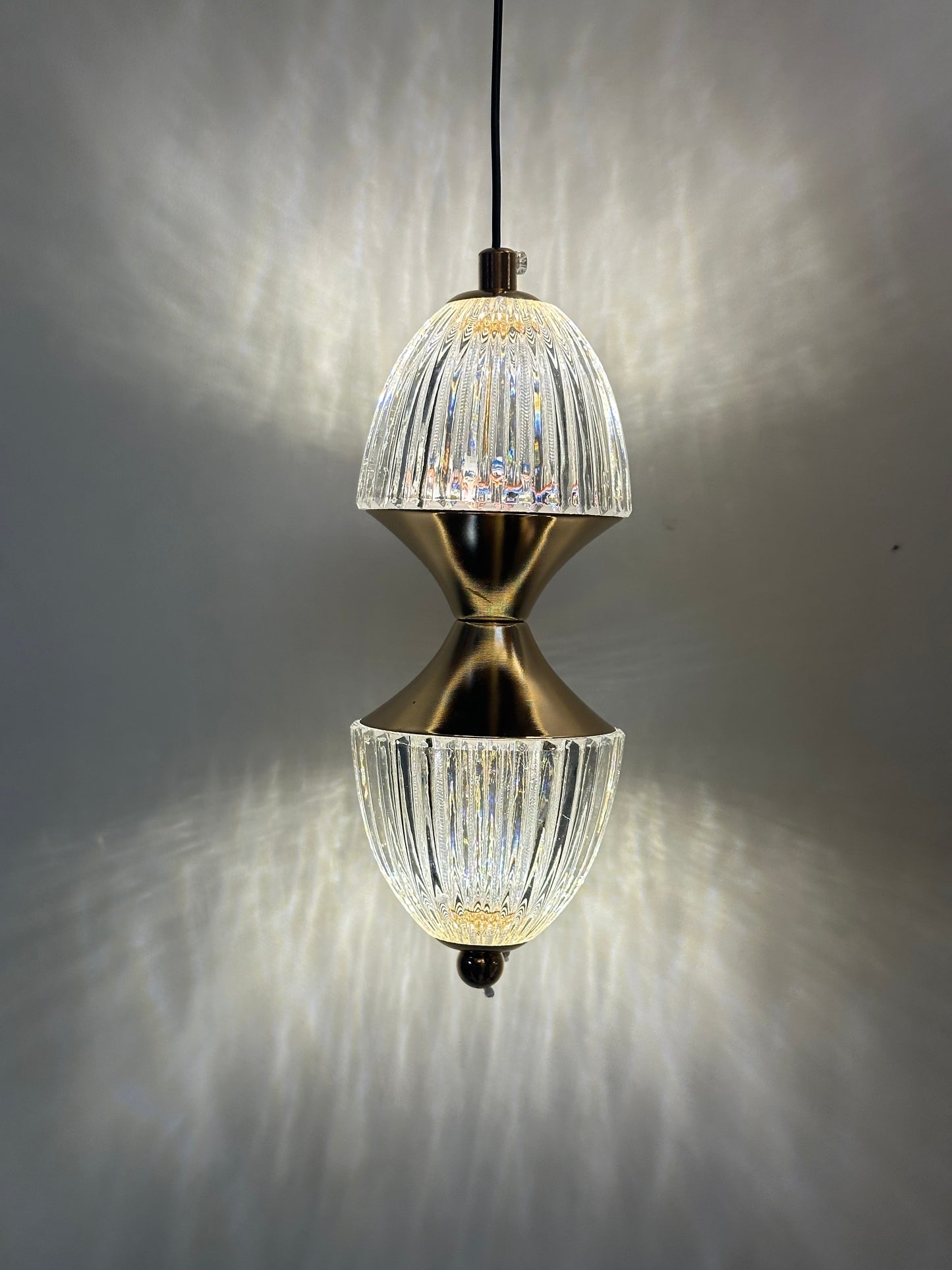 Twin Crystal Pendant