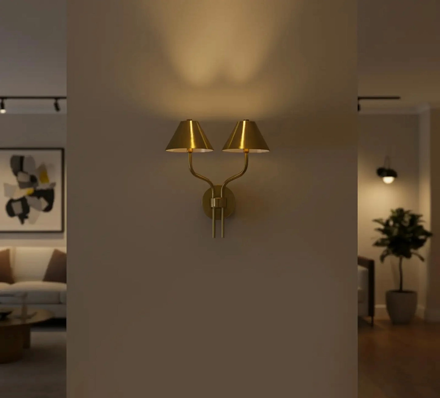 Umbrella Wall Light