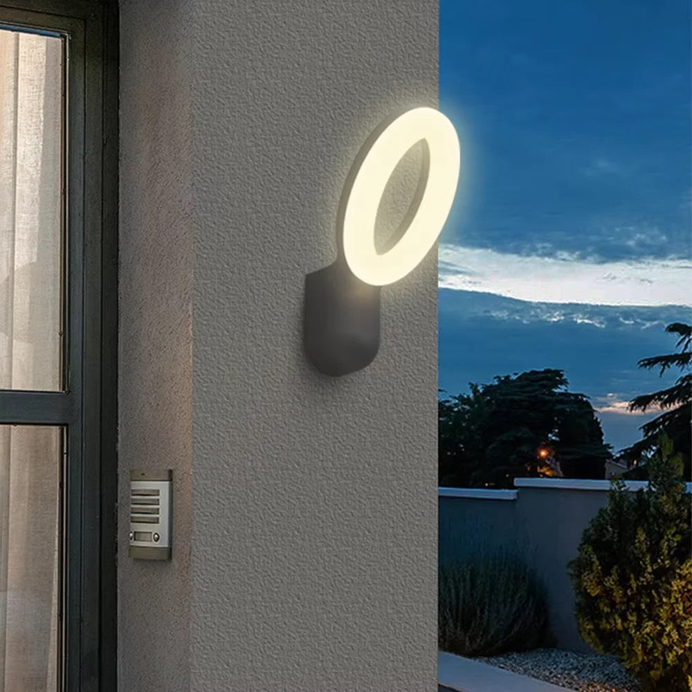 Wall-mounted 12w decorative wall lamp aluminum light-emitting diode outdoor wall lamp