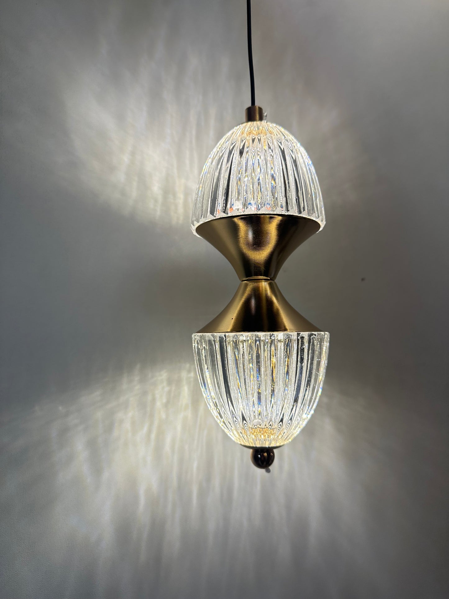 Twin Crystal Pendant