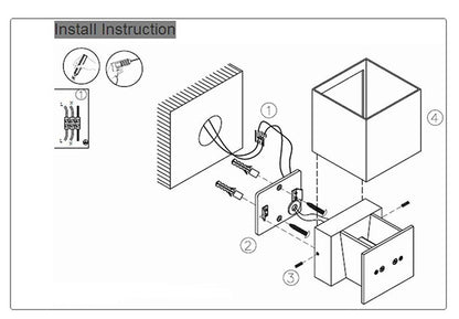 Shutter box adjustable Light