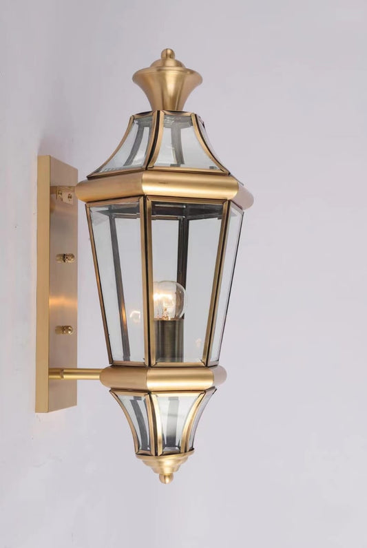 Bras Antique Wall Light