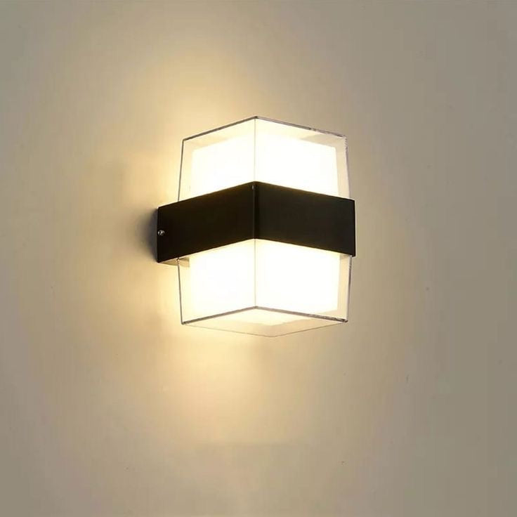 Square outdoor cylinder Light