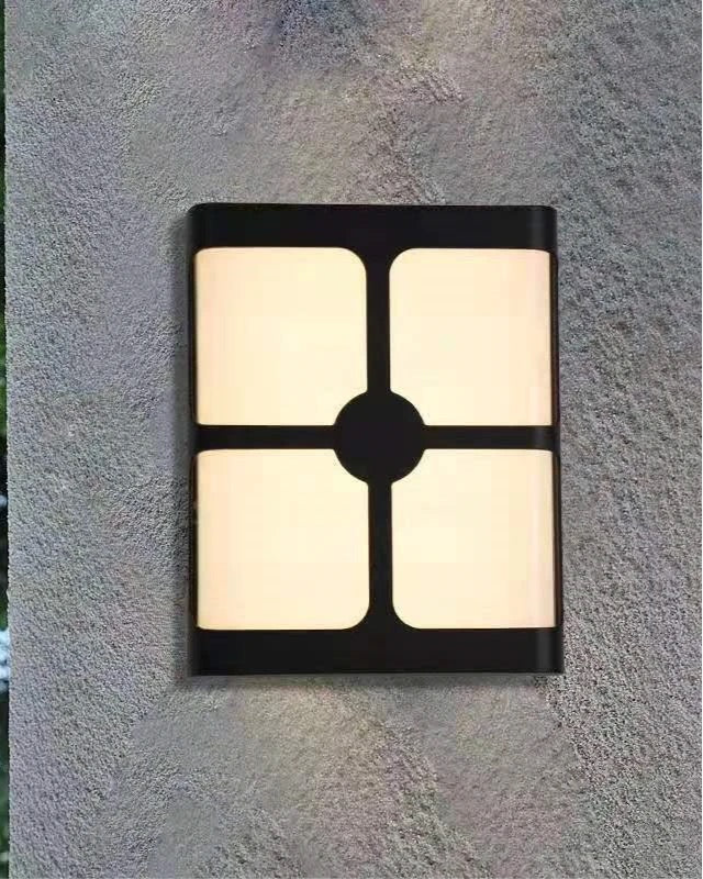 Four-Square led  Wall Lamp Outdoor Waterproof pvc