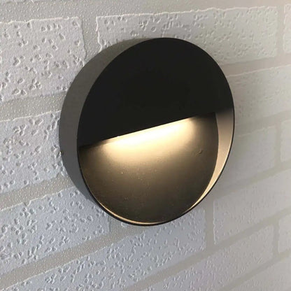 Modern 6W Round Villa Outdoor Wall Step Lights Stair Lamp