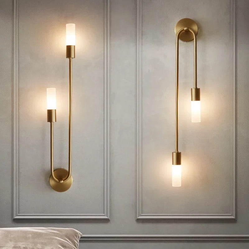 Light luxury wall lamp living room modern minimalist creative corridor aisle bedroom bedside light