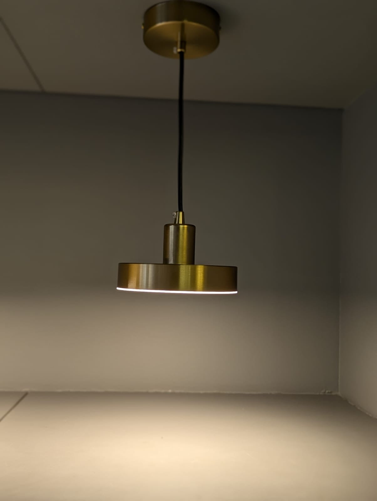 Modern Marble Accent Pendant