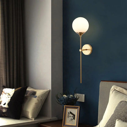 Modern Globe Wall Light