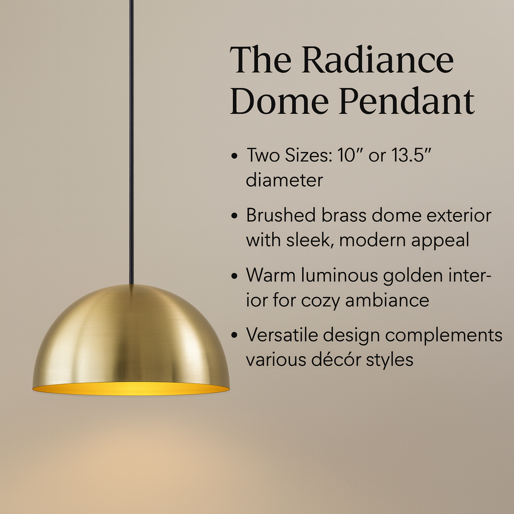 Radiance Dome Pendant