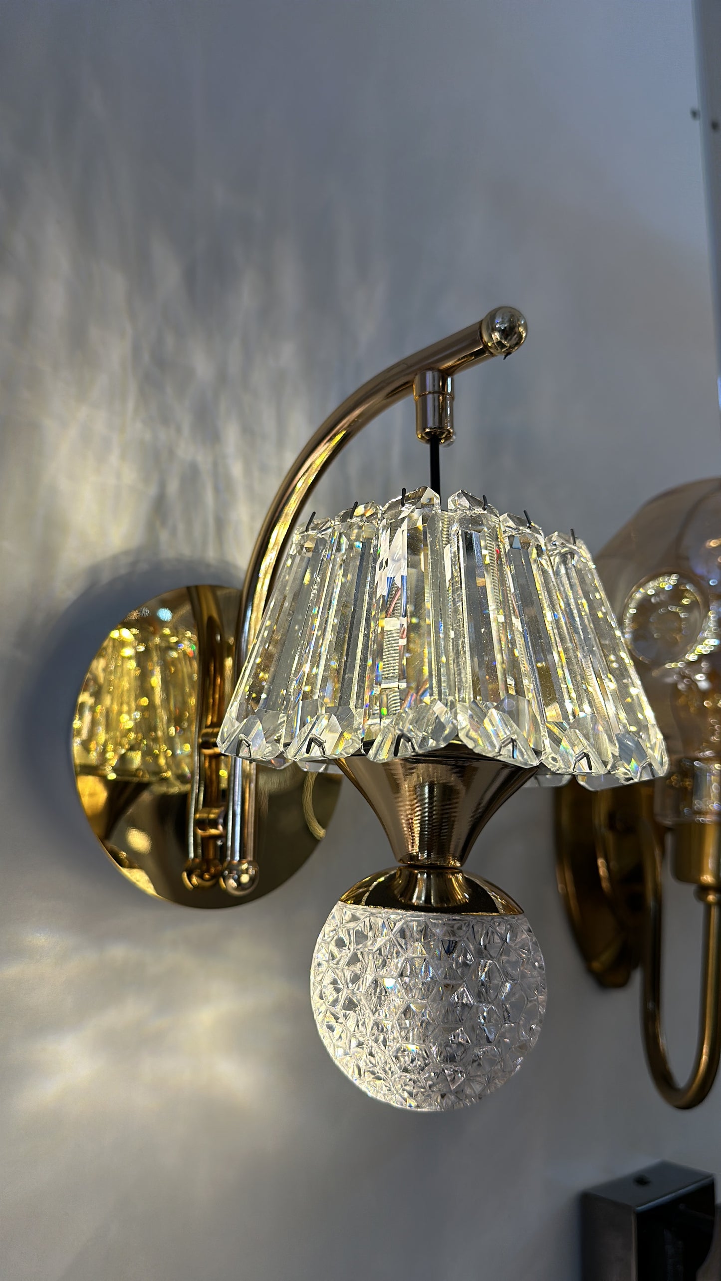 Crystal Wall Light