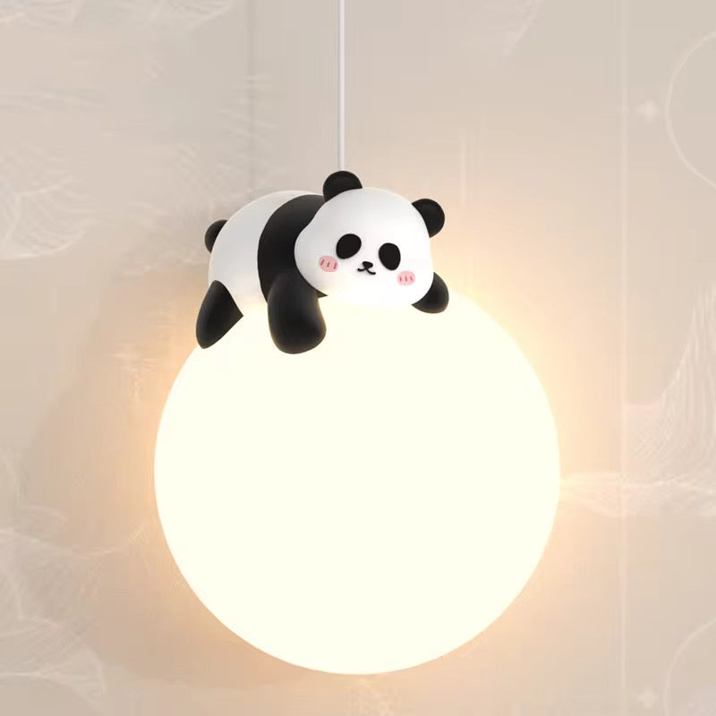 Panda hanging